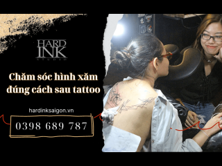 Bật mí cách chăm sóc hình xăm đúng cách trong 7 ngày sau tattoo